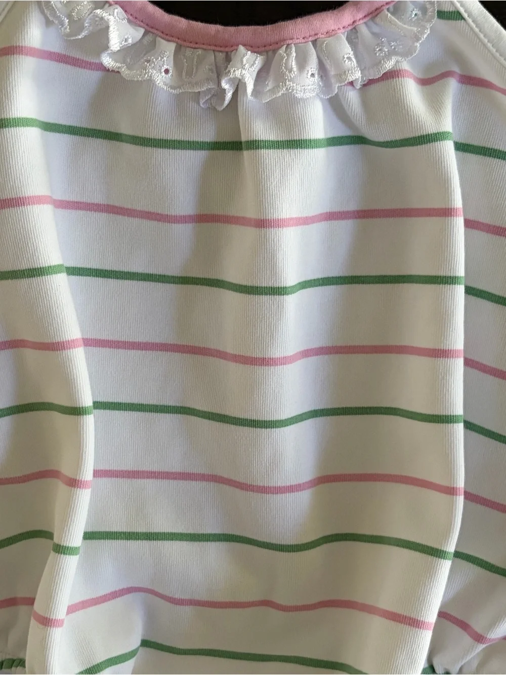 The Beaufort Bonnet Company Junie B. Bubble Romper (6-12M)
